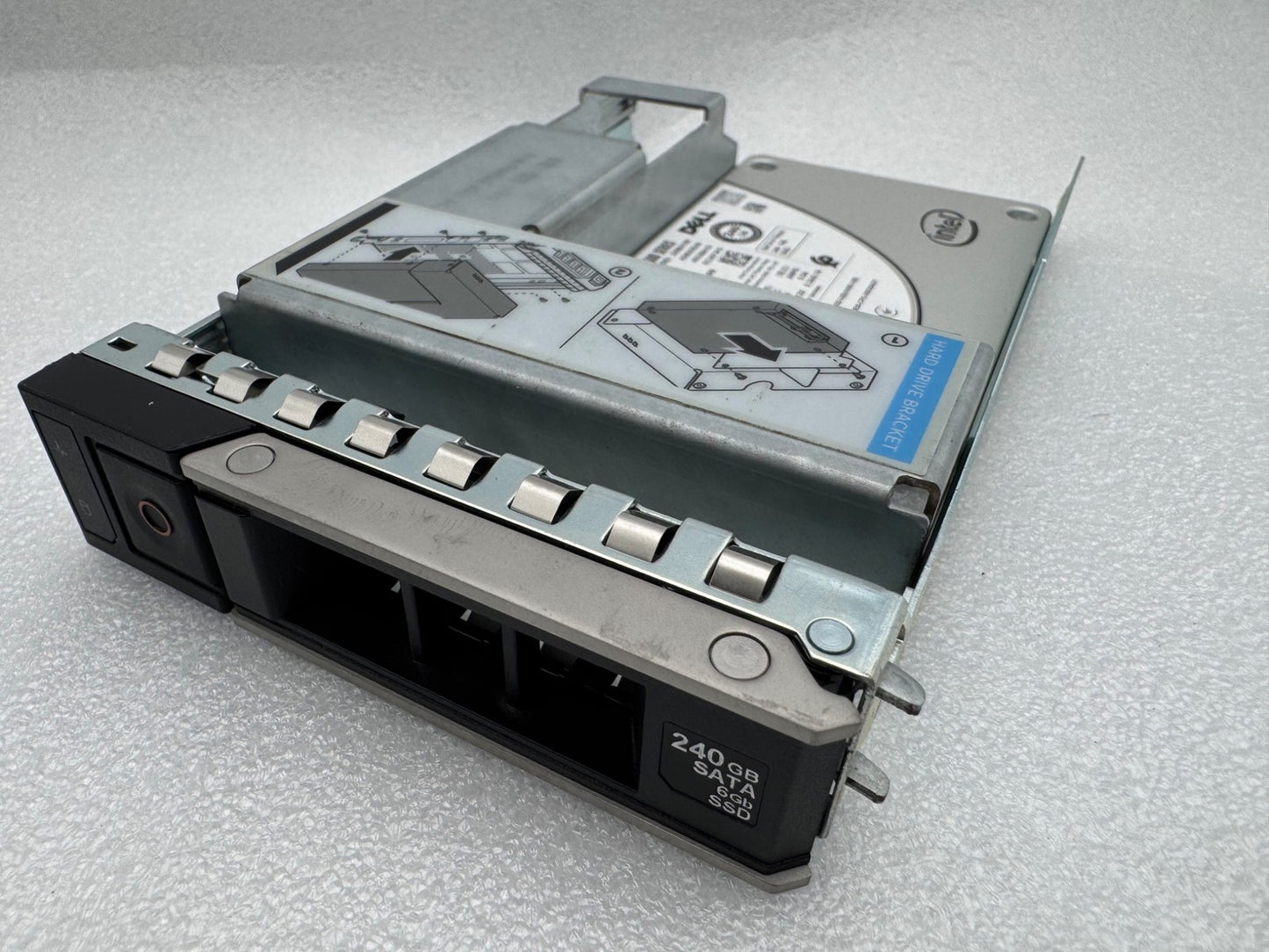 Dell EMC T1WH8 Intel 240GB 2.5" SSDSC2KG240G8R SSD w 3.5" tray Solid State Drive