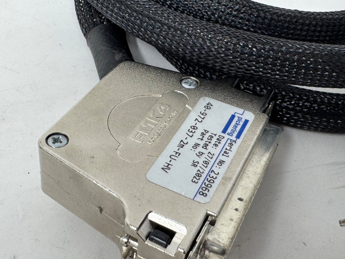 Pickering Cable Assembly 37-Pin D-Type Female to Unterminated w Ferrules 2M