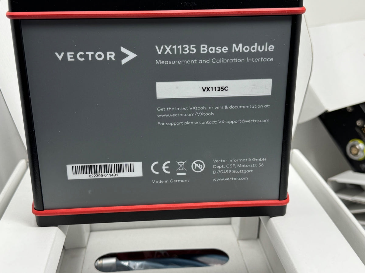 New in Box Vector VX1000 VX1135C Base Module Measurement Calibration Interface