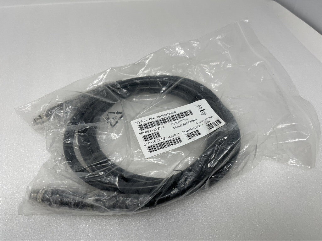 NEW BULK Zebra Motorola 25-103872-01R Symbol MC90XX Fork Lift Cradle Power Cable