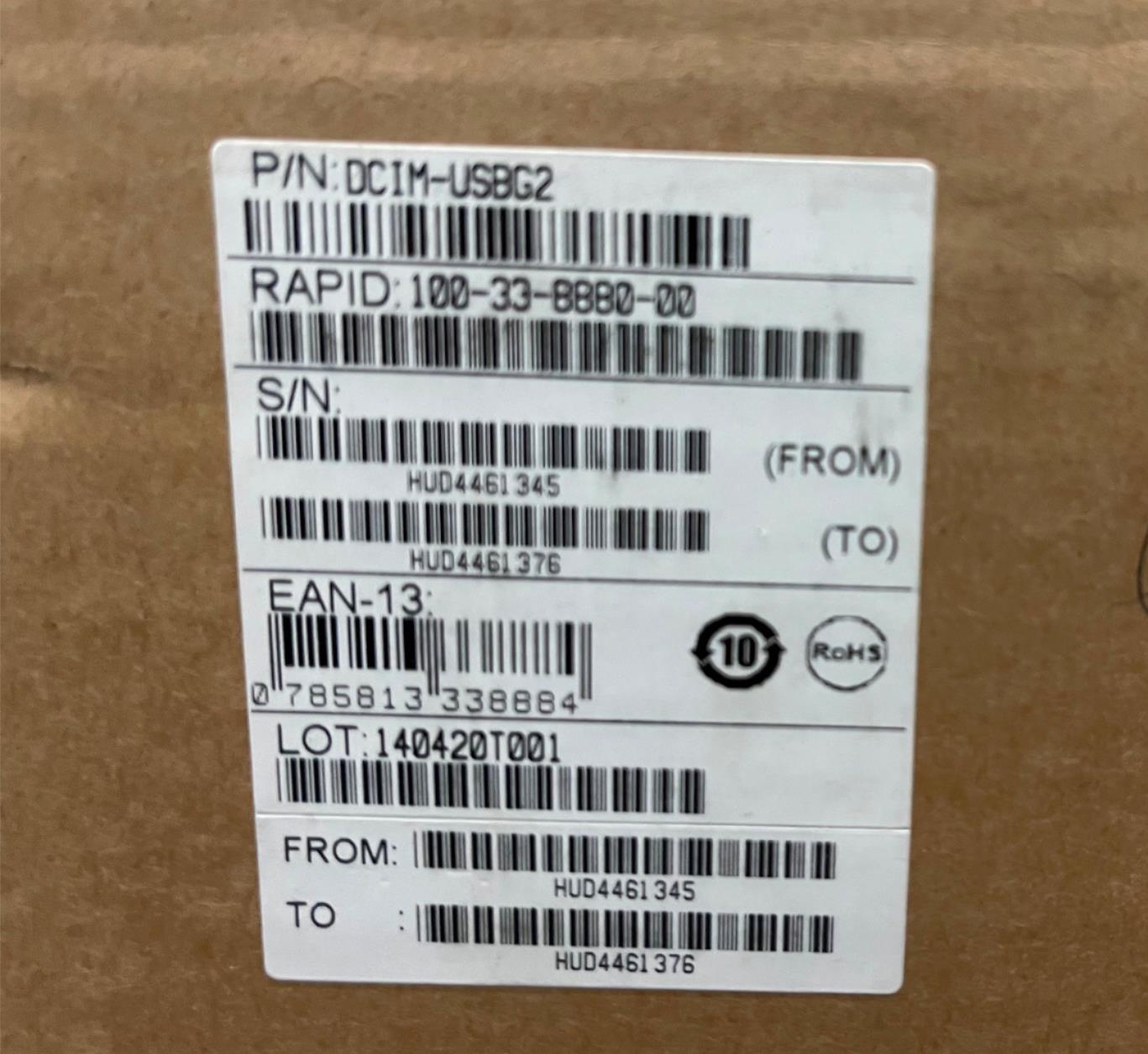 New Sealed RARITAN DOMINION DCIM-USBG2 Computer Interface Module USB KX II CIM