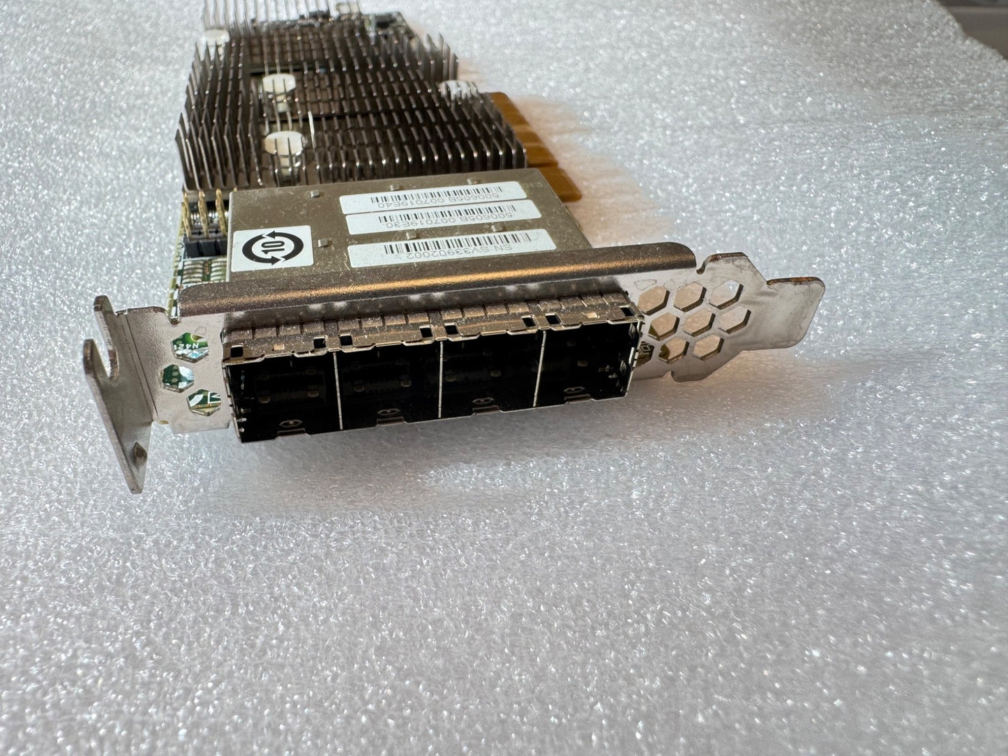 Dell 1V1W2 16GB Quad Port Low Profile SAS/SATA Host Bus Adapter LSI 9206-16E LP