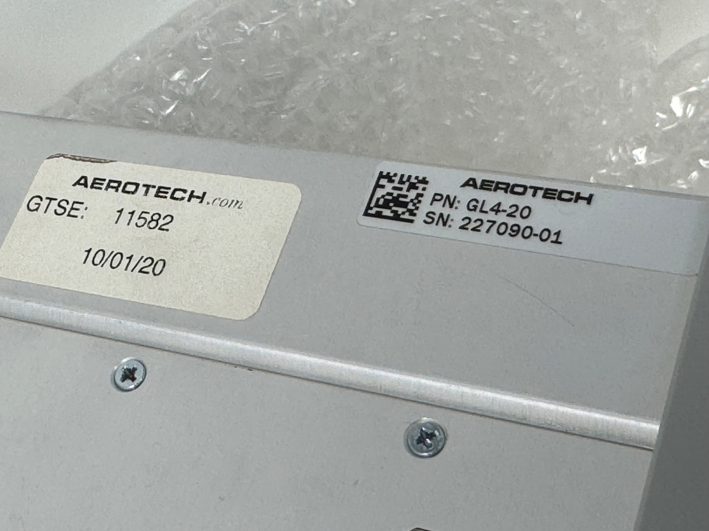 B-stock Aerotech Galvo Laser Scan Head Linear Drive Automation1-GL4-20 GL4