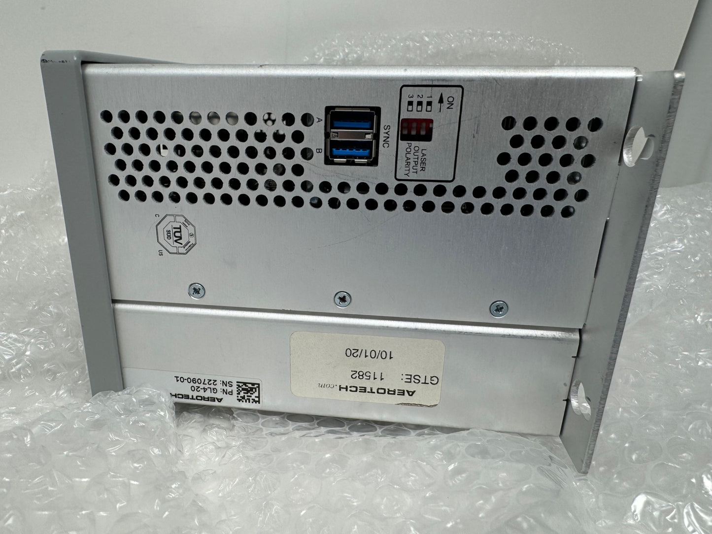 B-stock Aerotech Galvo Laser Scan Head Linear Drive Automation1-GL4-20 GL4