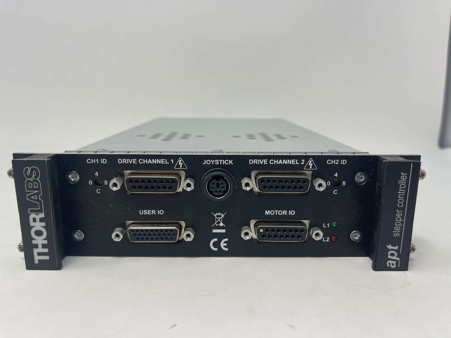 Thorlabs MST602 apt modular 2 channel stepper motor controller module MST-602