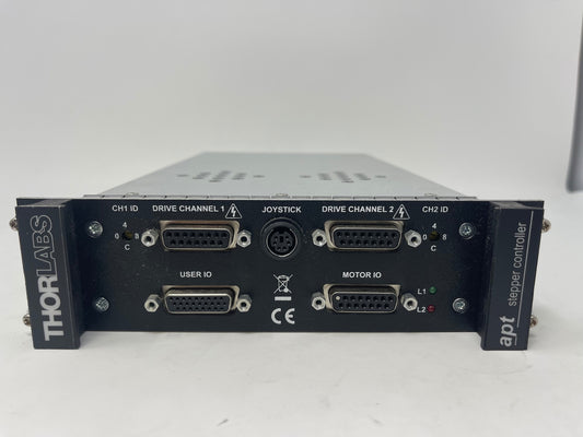 Thorlabs MST602 apt modular 2 channel stepper motor controller module MST-602