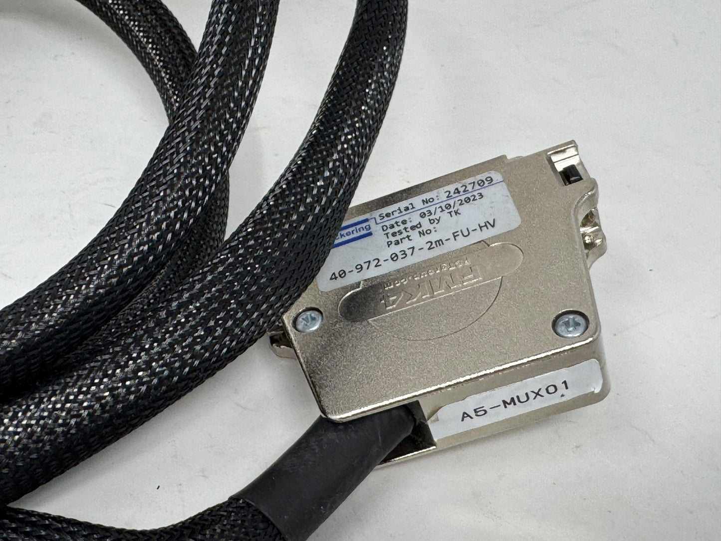 Pickering Cable Assembly 37-Pin D-Type Female to Unterminated w Ferrules 2M