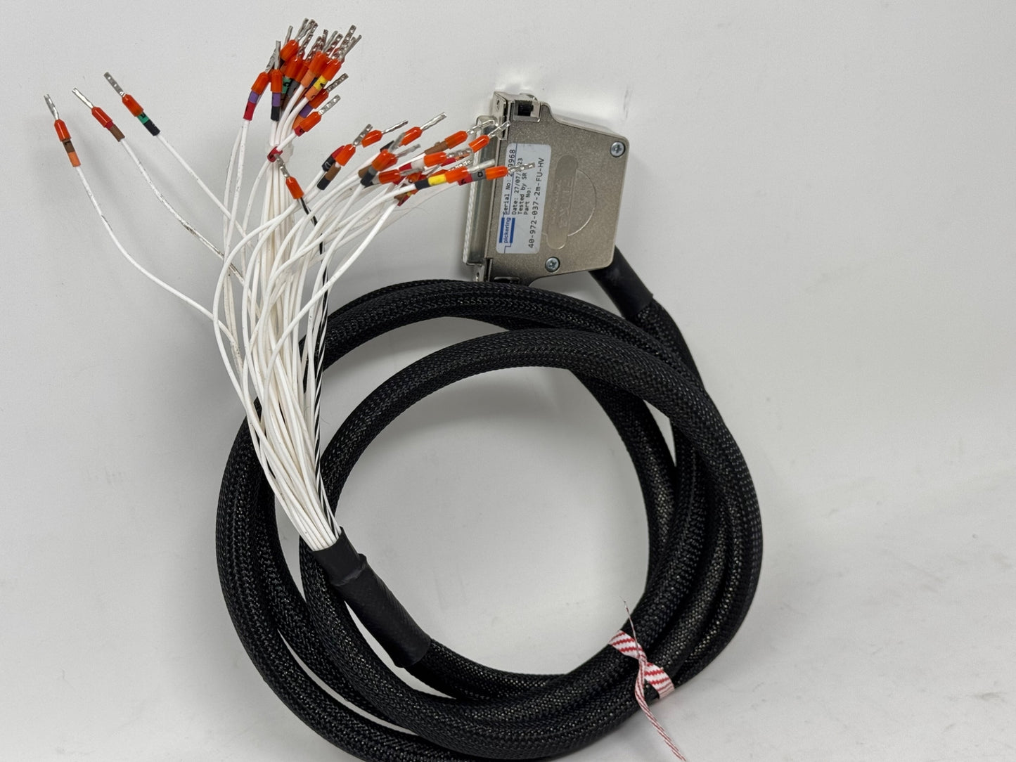 Pickering Cable Assembly 37-Pin D-Type Female to Unterminated w Ferrules 2M
