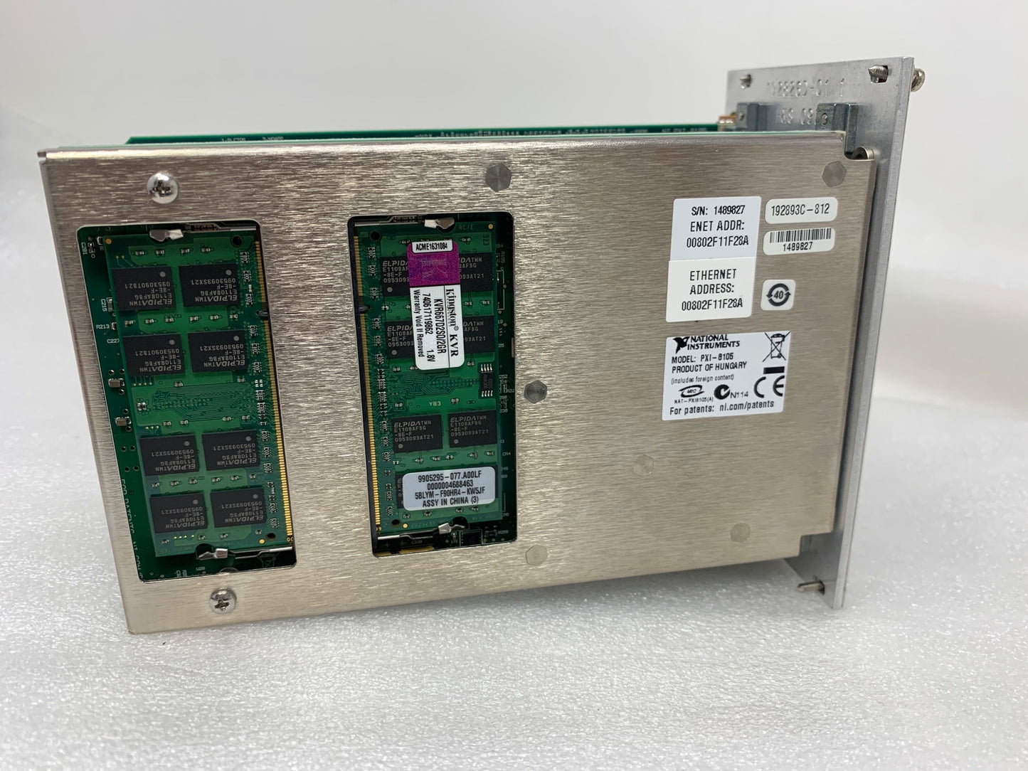 ONE USED National Instruments NI PXI-8105 Embedded Controller tested