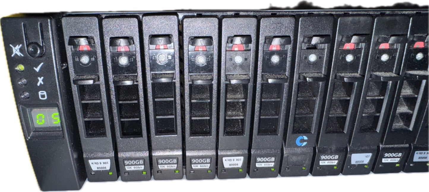 Dell Compellent Xyratex EB-2425 Direct Attached Storage 24x 900gb SFF 2.5 Bay