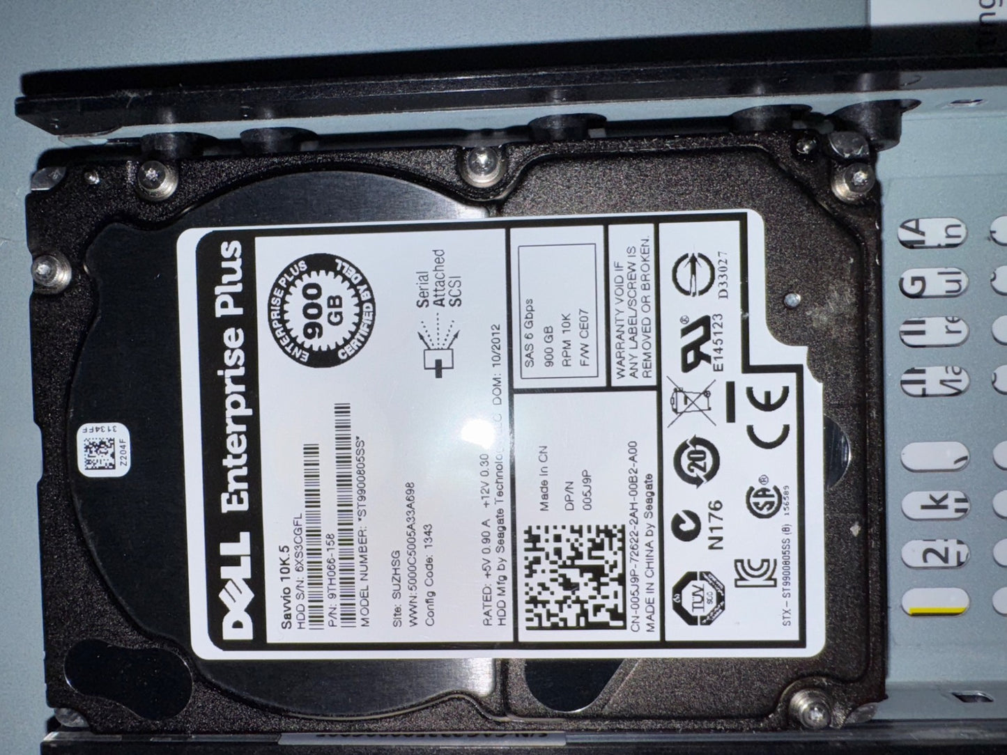 Dell Compellent Xyratex EB-2425 Direct Attached Storage 24x 900gb SFF 2.5 Bay