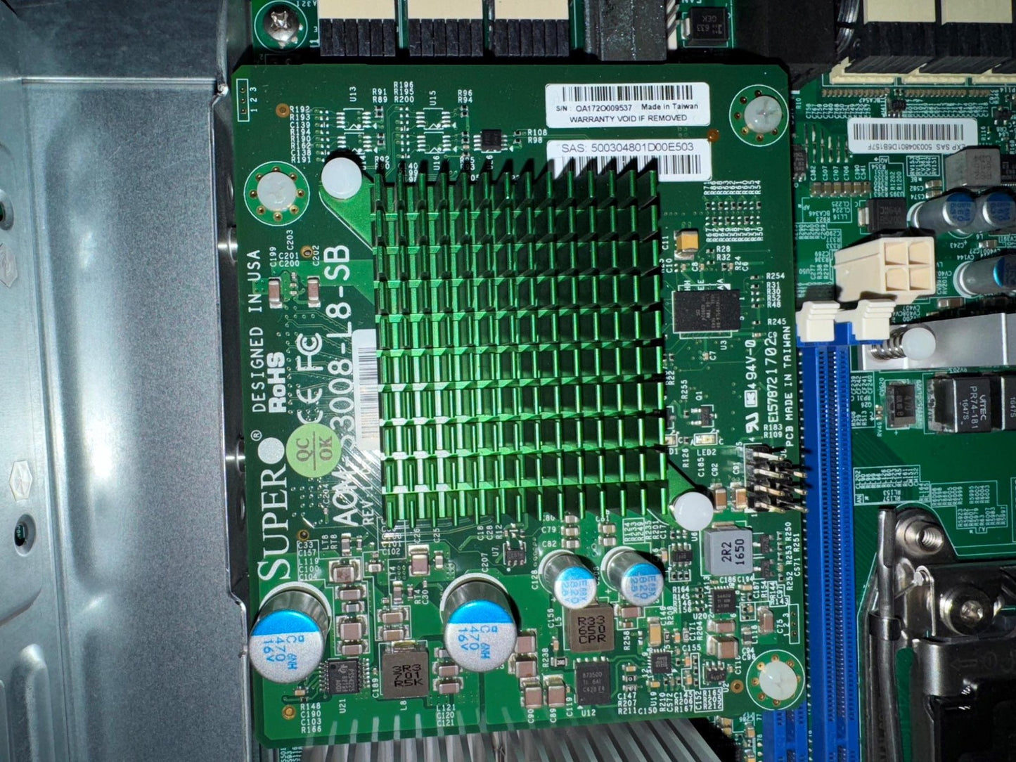 HPE Nimble Storage AF1000 2x Controller 2x 6-Core E5-2603V3 2x 16GB & 8GB NVDIMM