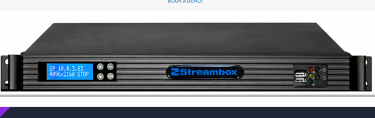 Streambox ACT-L5 Codec 12g-SDI audio video stereo encoder decoder Chroma 4K