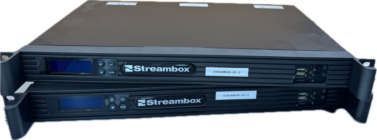 Streambox ACT-L5 Codec 12g-SDI audio video stereo encoder decoder Chroma 4K
