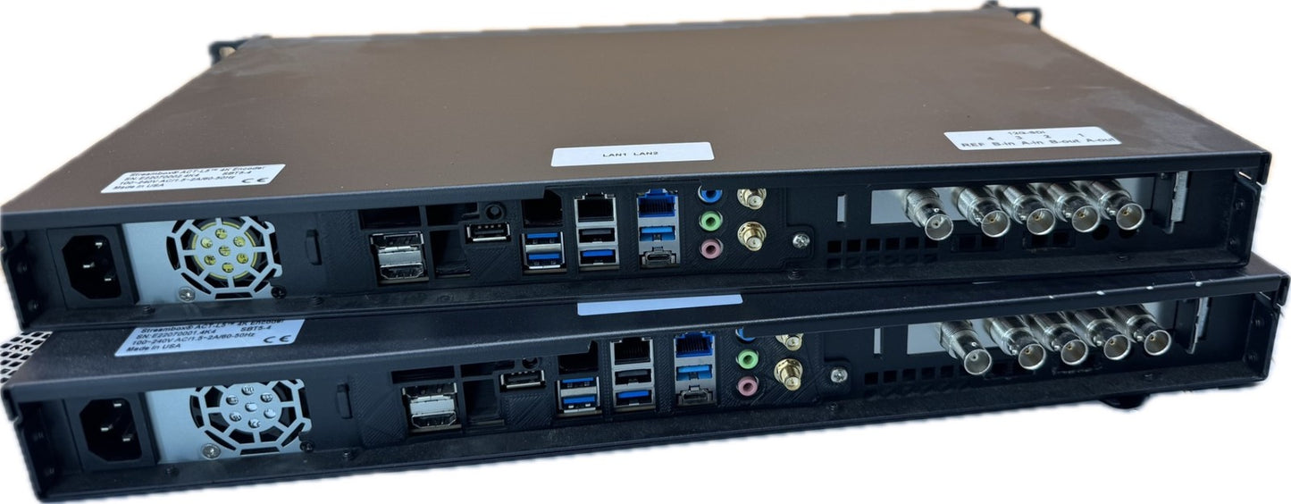 Streambox ACT-L5 Codec 12g-SDI audio video stereo encoder decoder Chroma 4K