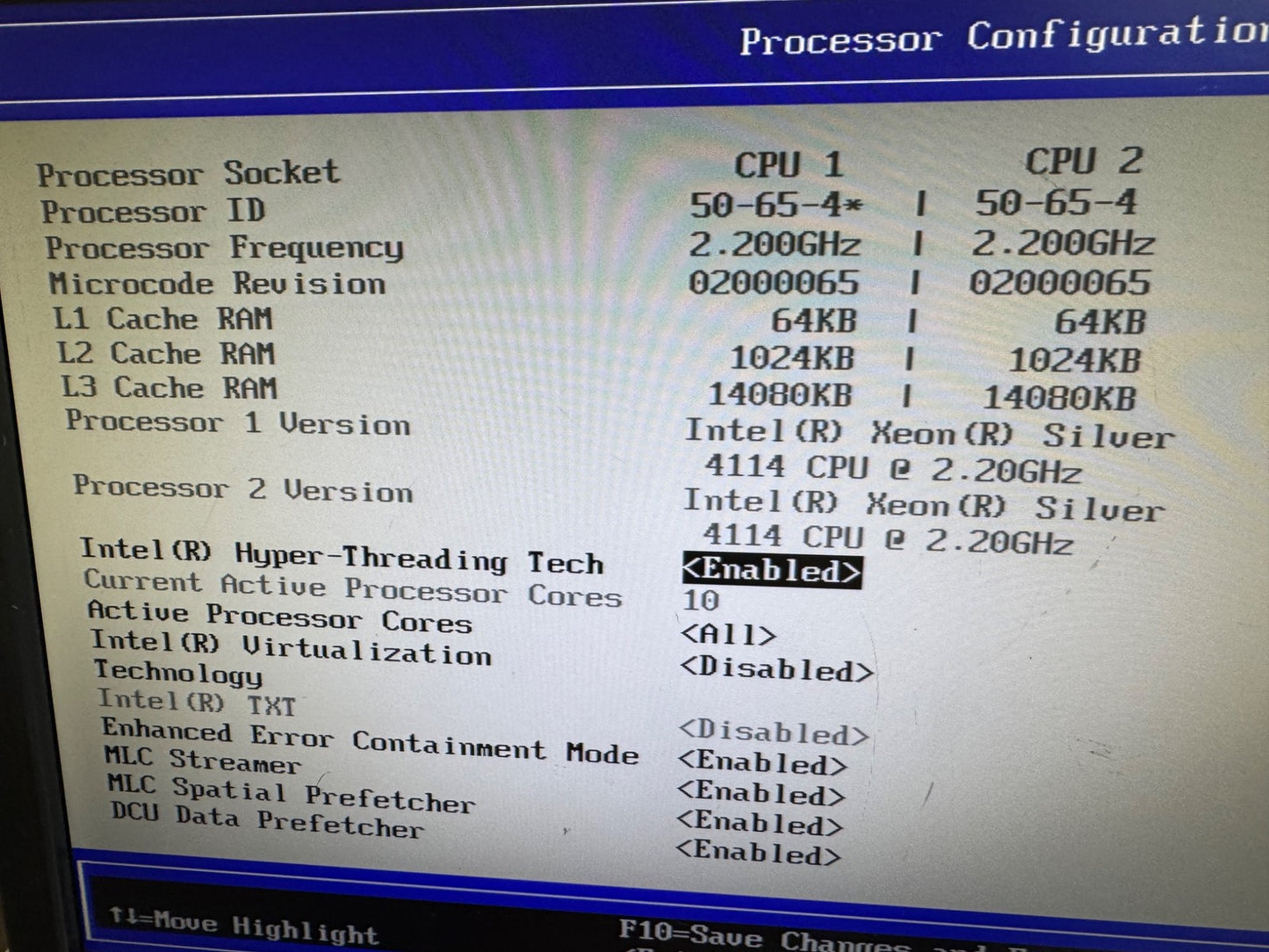 S2600BP HPC Server Node w 2x Xeon Silver 4114 LGA-3647 for Intel H2000 Hr2000