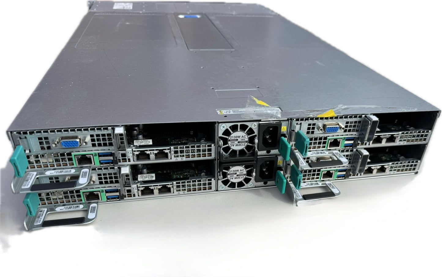 Intel H2000 2U 12x 3.5” LFF 4 Node S2600BP HPC Server 8x Xeon Silver 4114 2x PSU