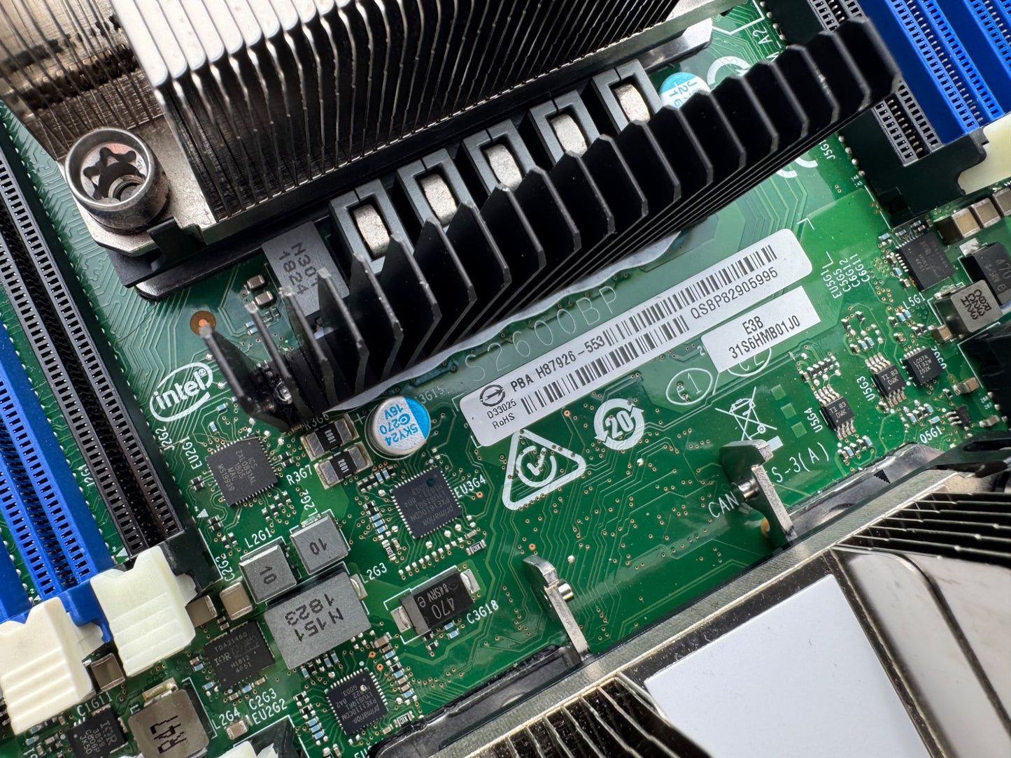 S2600BP HPC Server Node w 2x Xeon Silver 4114 LGA-3647 for Intel H2000 Hr2000