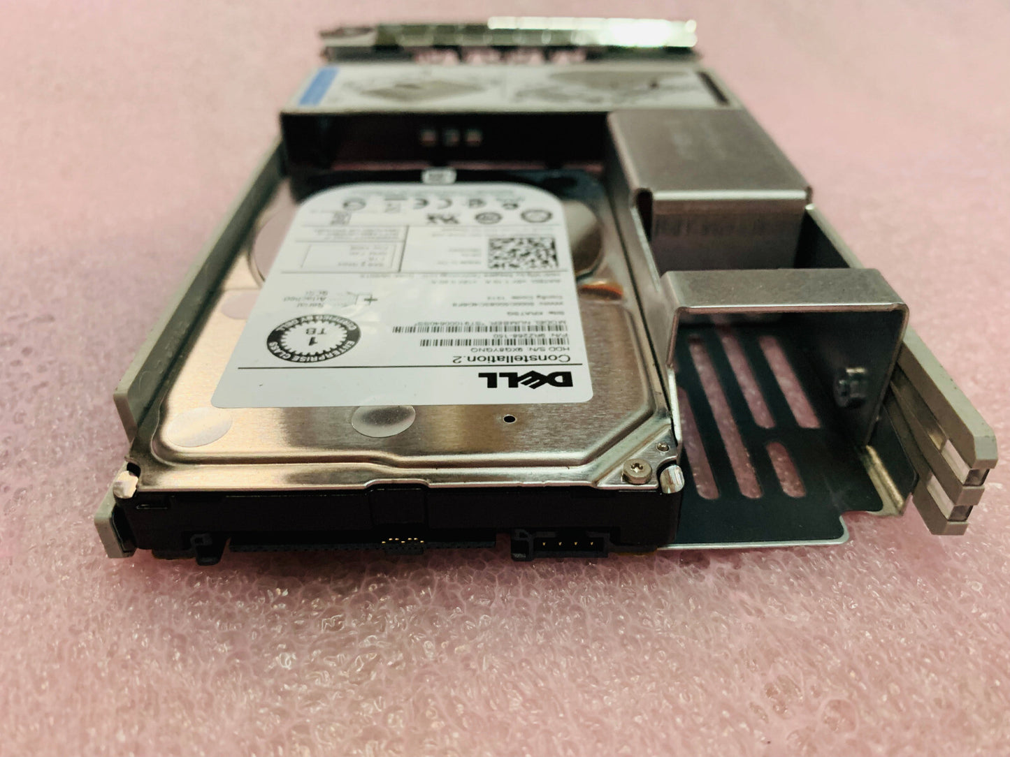 9W5WV DELL 1TB 7.2K 6G SFF SAS Hard Drive HDD w LFF 3.5" tray WWGPK 2.5" adapter