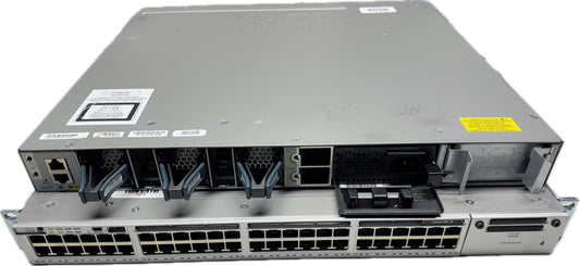 Cisco Catalyst 3850 48 Port Gigabit Switch WS-C3850-48T-S with 1x PSU 350wac
