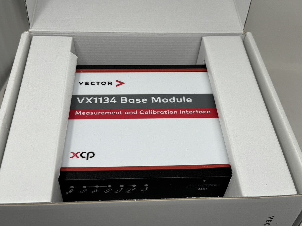 New in Box Vector VX1000 VX1134C Base Module Measurement Calibration Interface