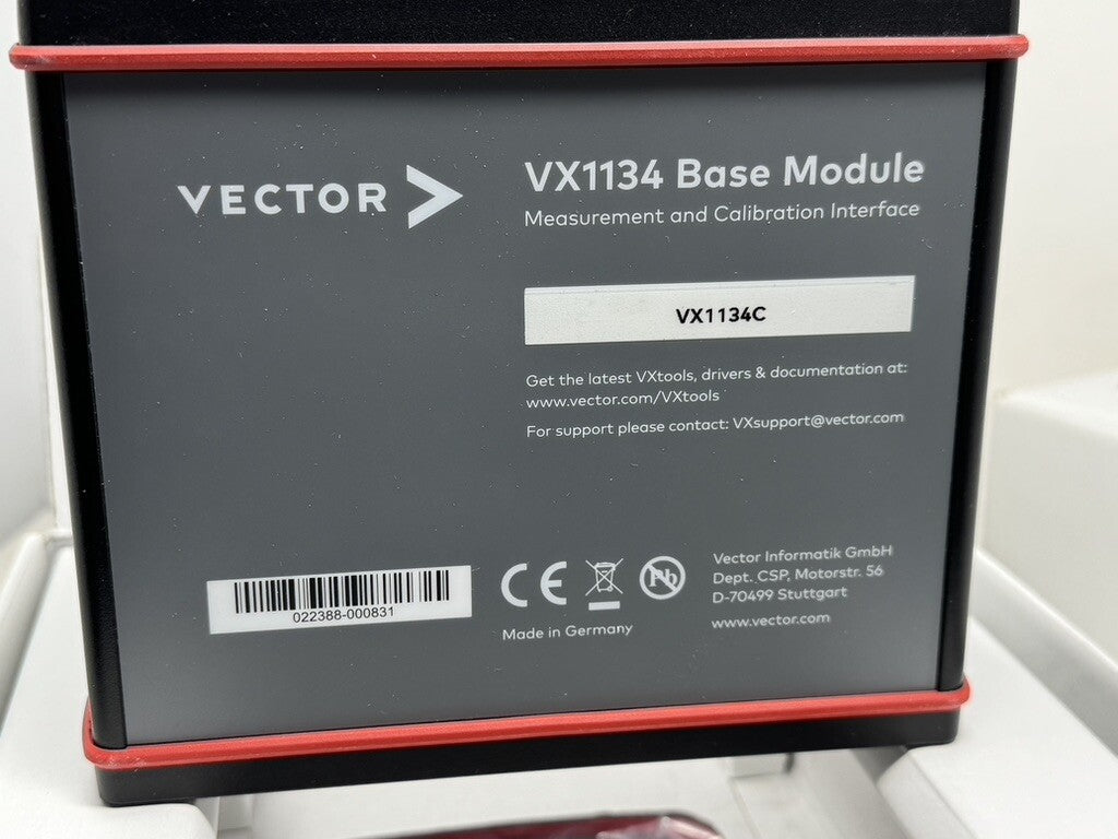 New in Box Vector VX1000 VX1134C Base Module Measurement Calibration Interface