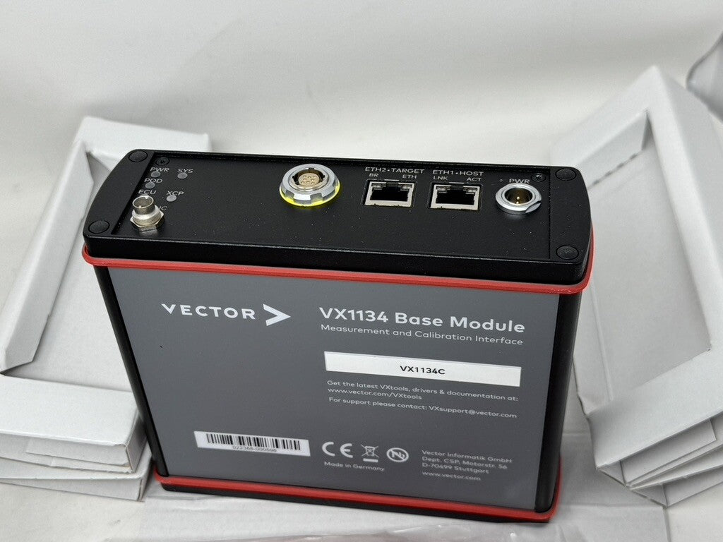 New in Box Vector VX1000 VX1134C Base Module Measurement Calibration Interface