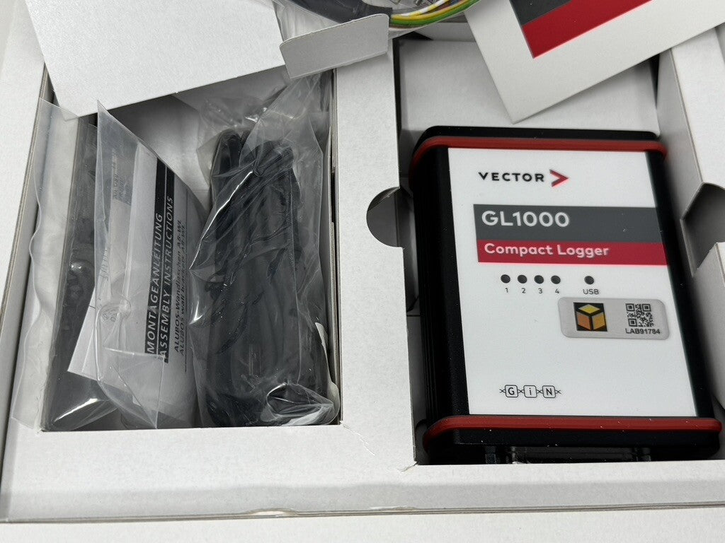 NEW in Box w accessories Vector GL1000 Compact Data Logger recorder module USA