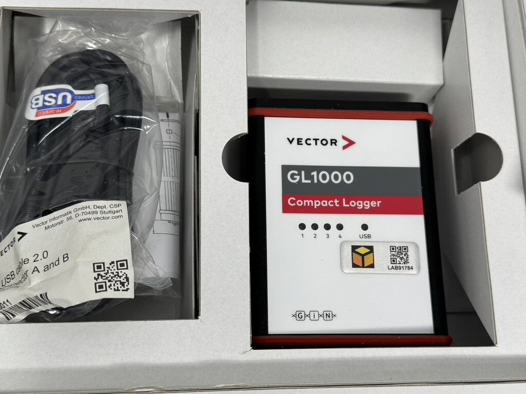 NEW in Box w accessories Vector GL1000 Compact Data Logger recorder module USA