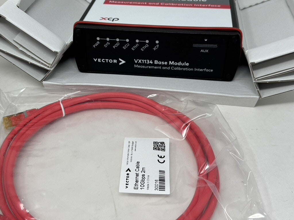New in Box Vector VX1000 VX1134C Base Module Measurement Calibration Interface