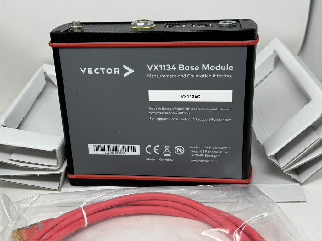 New in Box Vector VX1000 VX1134C Base Module Measurement Calibration Interface