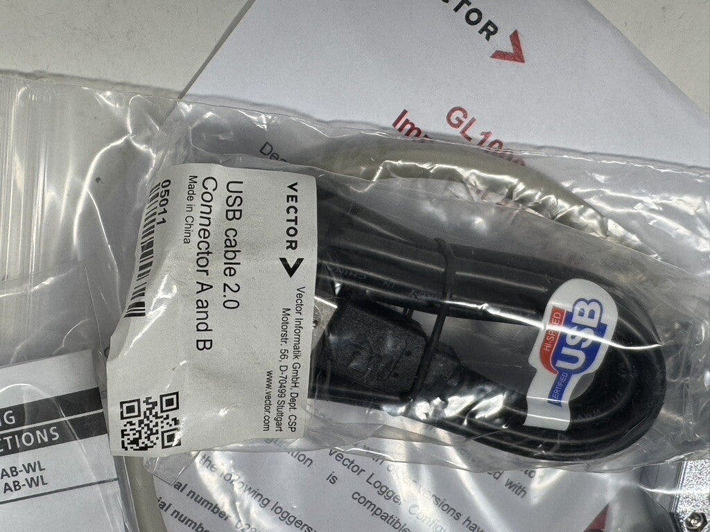 NEW in Box w accessories Vector GL1000 Compact Data Logger recorder module USA