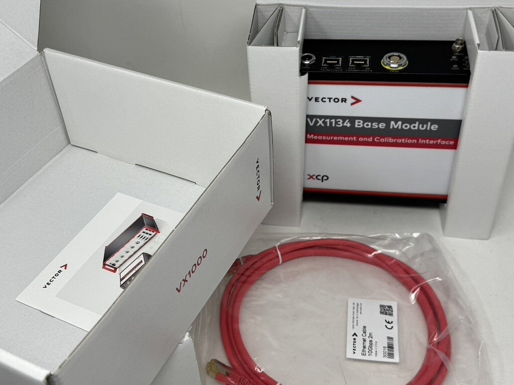 New in Box Vector VX1000 VX1134C Base Module Measurement Calibration Interface