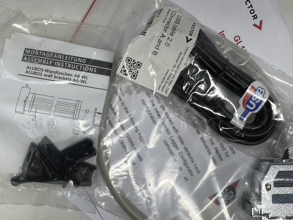 NEW in Box w accessories Vector GL1000 Compact Data Logger recorder module USA