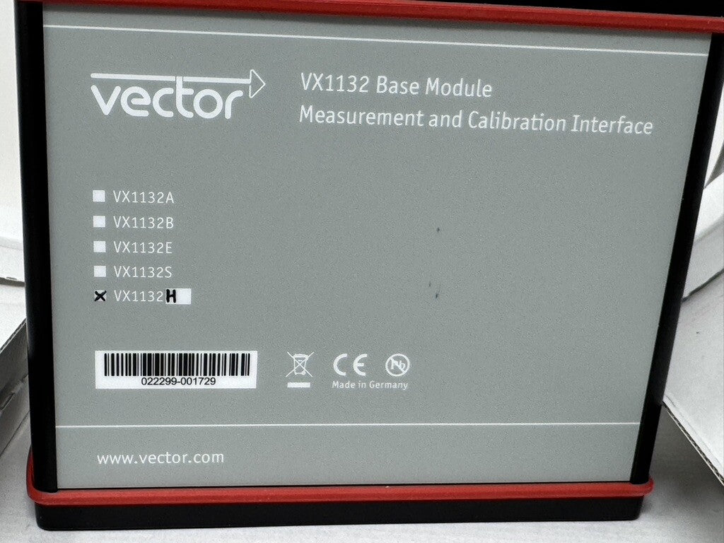 New in Box Vector VX1000 VX1132H Base Module Measurement Calibration Interface