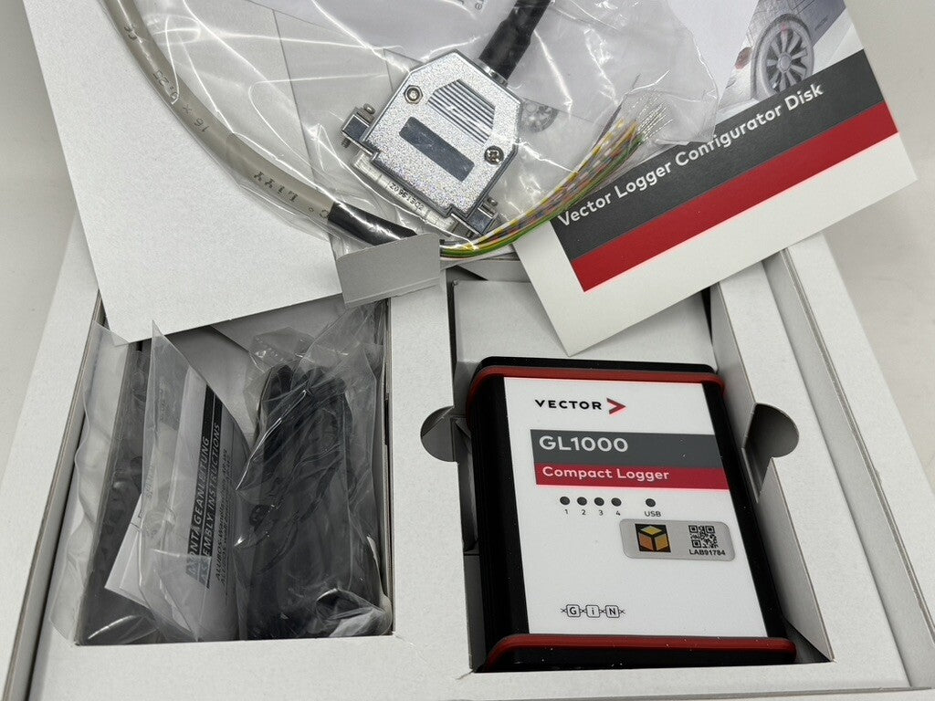 NEW in Box w accessories Vector GL1000 Compact Data Logger recorder module USA