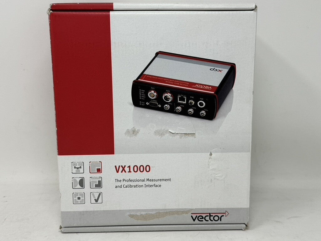 New in Box Vector VX1000 VX1132H Base Module Measurement Calibration Interface