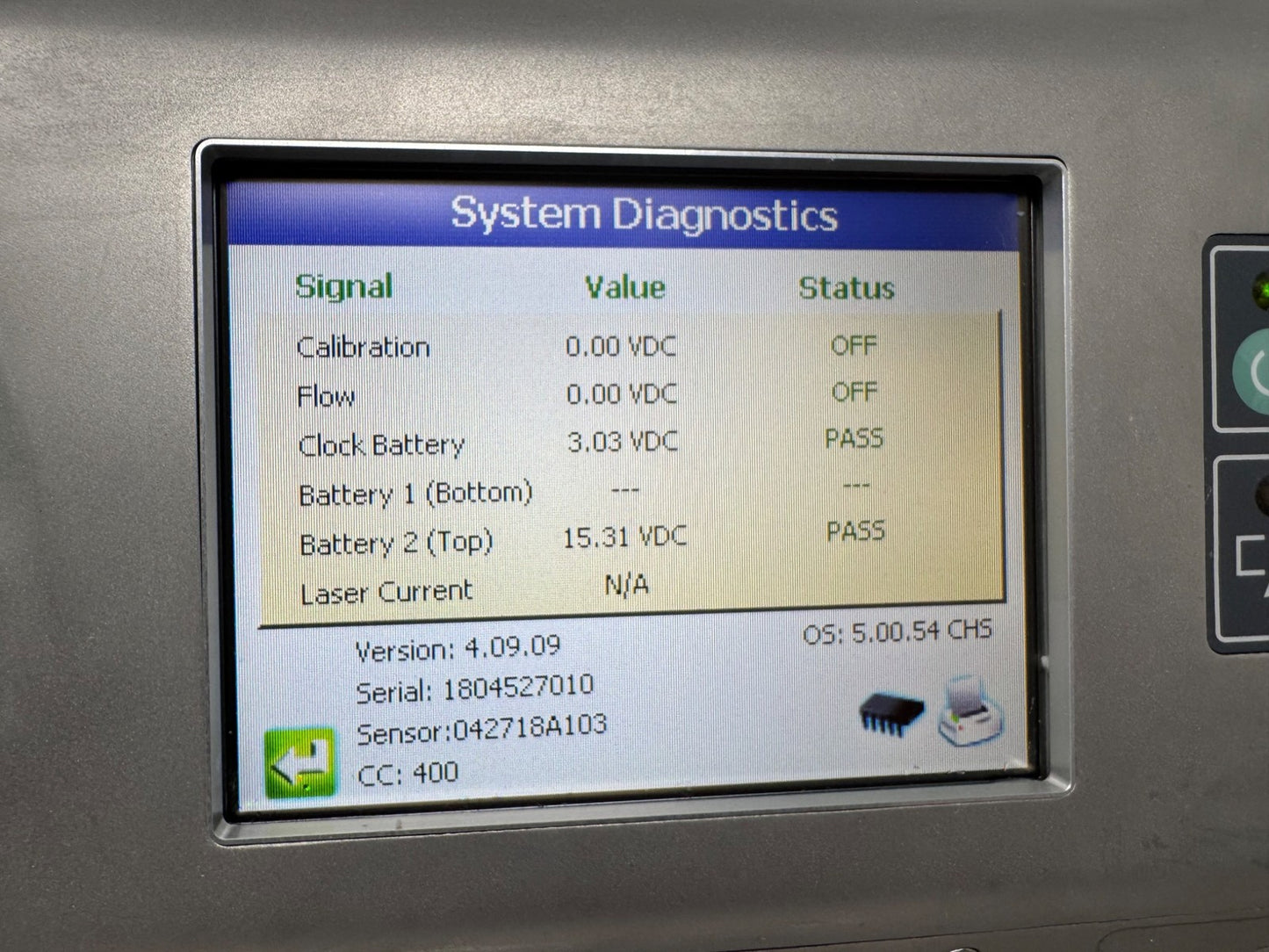 MET ONE HACH 3400 Portable Particle Counter Model 3415 MFD 2018 Lot#2 1804527010