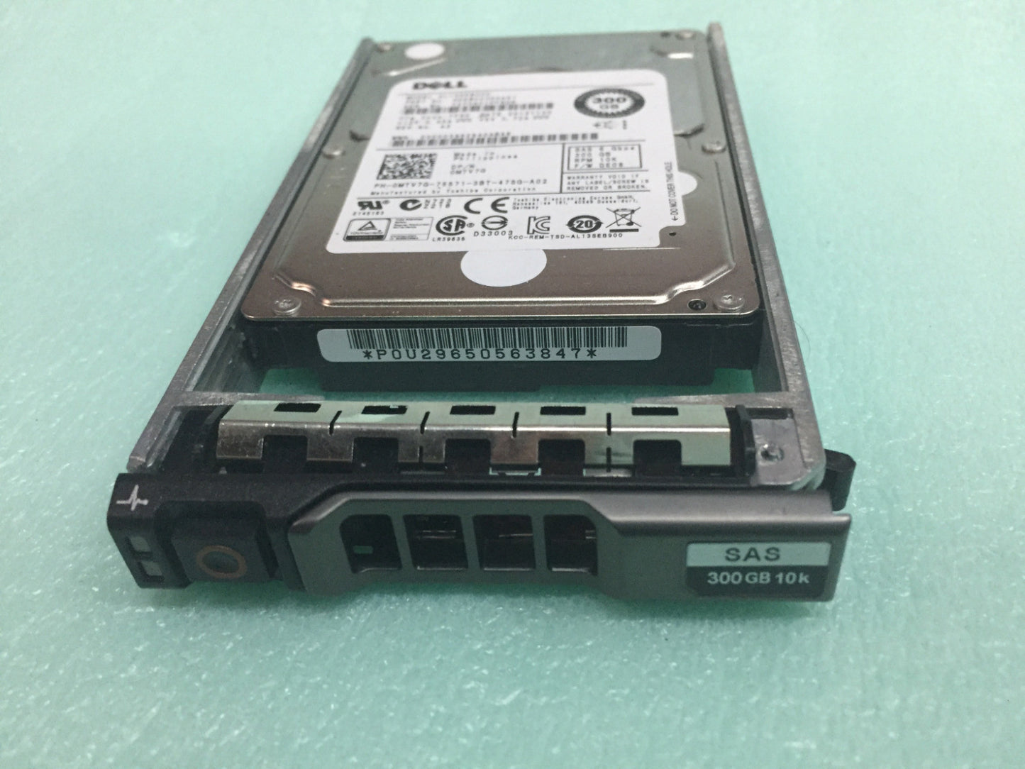OEM MTV7G 0MTV7G DELL 300GB 10K 6G SAS 2.5'' SFF HDD HARD DRIVE w Tray