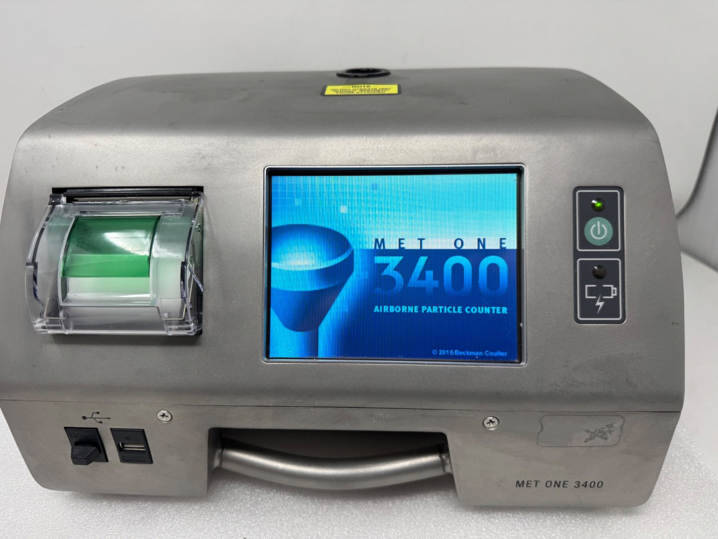 MET ONE HACH 3400 Portable Particle Counter Model 3415 MFD 2018 Lot#2 1804527010