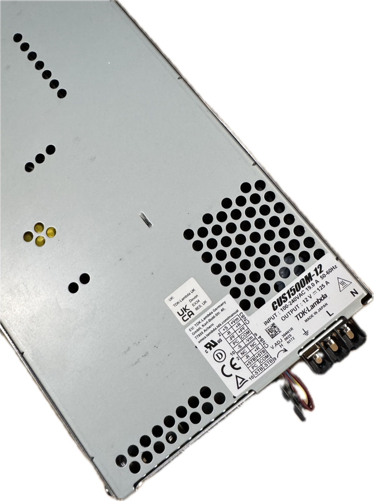 NEW Bulk CUS1500M-12 TDK-LAMBDA Industrial Switching power supply 12V 125A 1500W