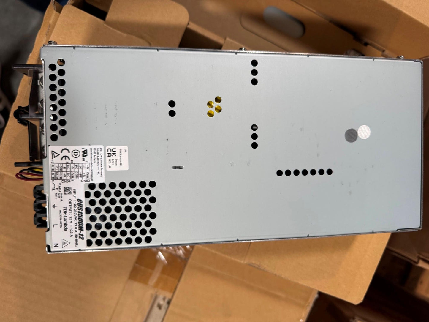 NEW Bulk CUS1500M-12 TDK-LAMBDA Industrial Switching power supply 12V 125A 1500W