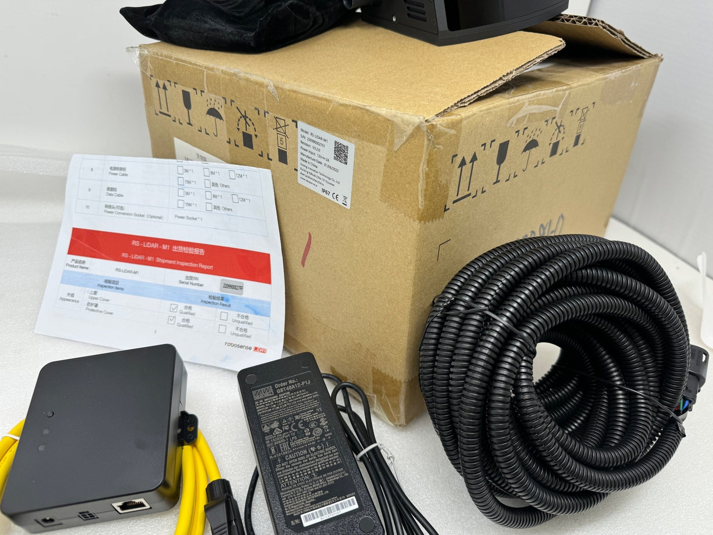 NEW RoboSense RS-LiDAR-M1 V3.2.0 M1 AUTOMOTIVE GRADE SOLID STATE LiDAR SENSOR