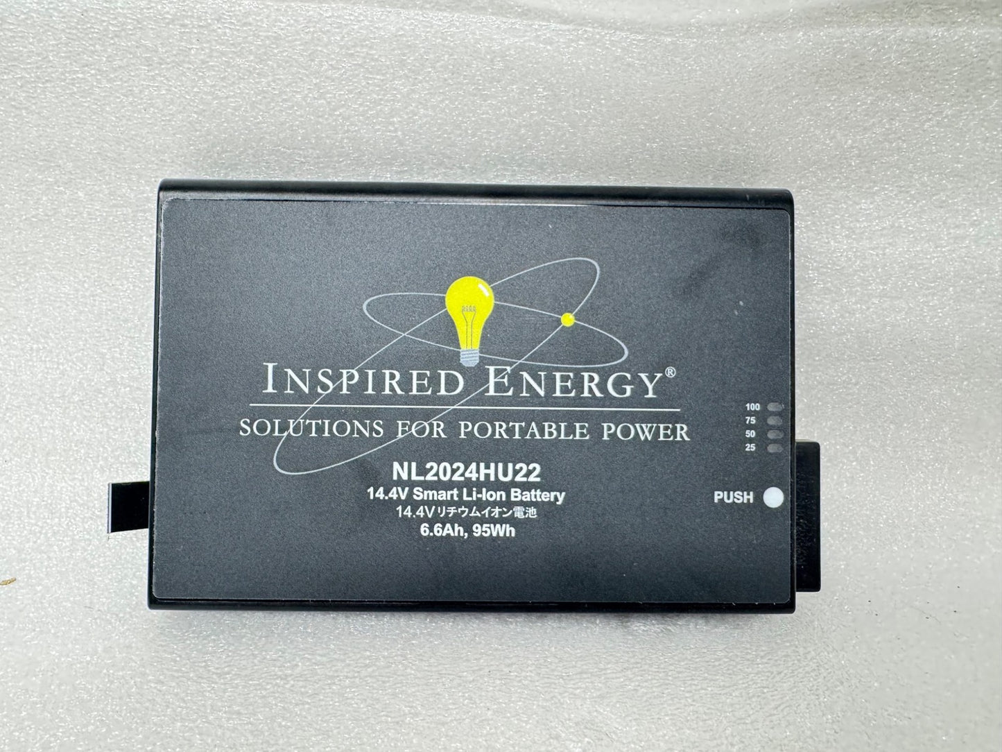ORIGINAL NL2024HU22 INSPIRED ENERGY Particle Counter Battery 14.4V 95Wh TESTED