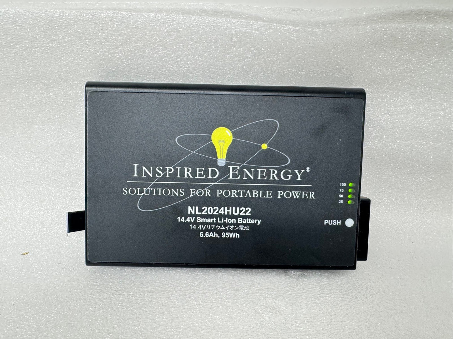 ORIGINAL NL2024HU22 INSPIRED ENERGY Particle Counter Battery 14.4V 95Wh TESTED
