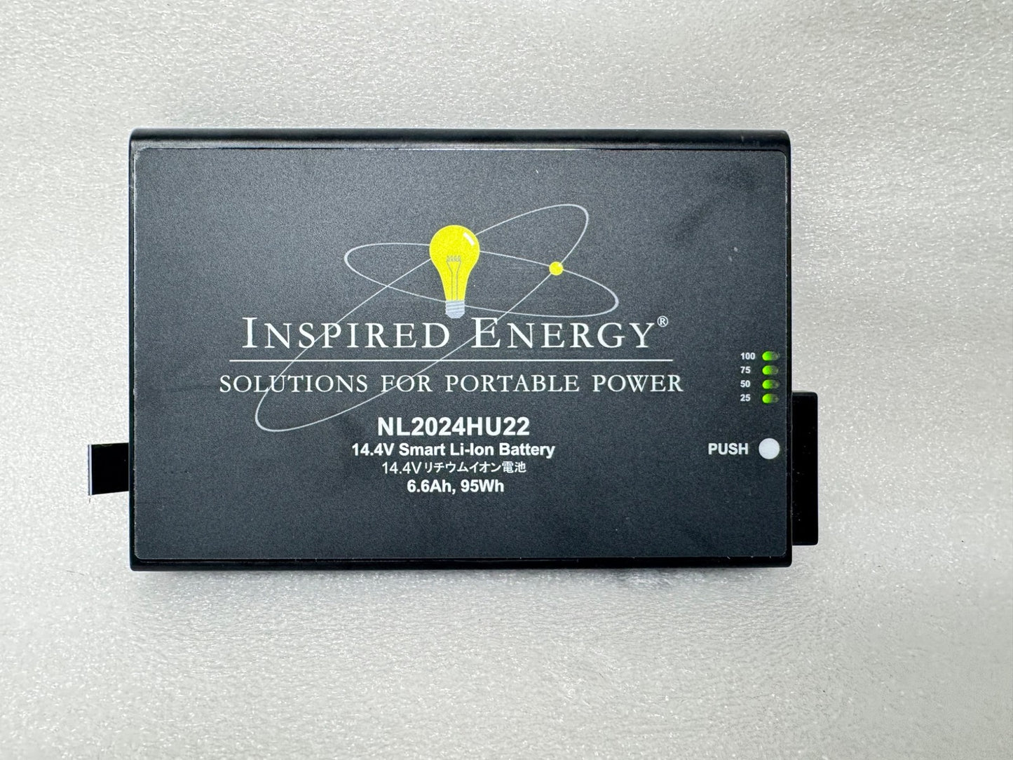ORIGINAL NL2024HU22 INSPIRED ENERGY Particle Counter Battery 14.4V 95Wh TESTED