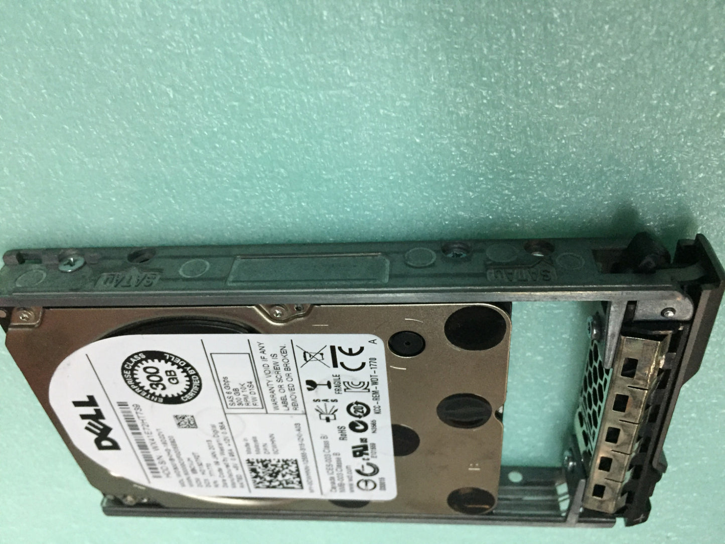 Dell WD3001BKHG CWHNN Western Digital 300GB 10K 6Gbps SAS SFF 2.5" HDD w TRAY