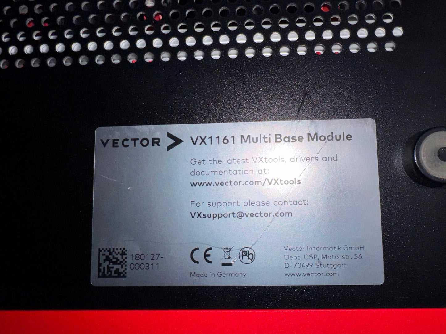 Vector VX1161 Multi Base Module w VX1161.11 2x VX1161.32C VX1161.41B VX1161.22A