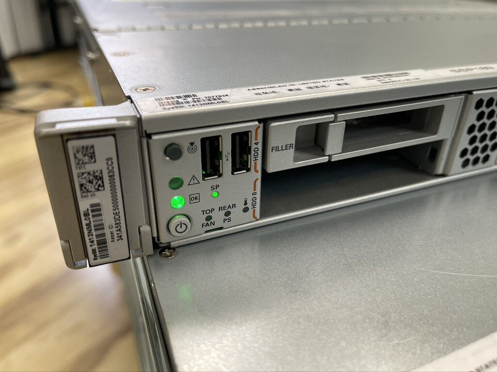 Sun Oracle X4-2 1U 8-bay 2.5" SFF Server 7077834 Bare CTO w 9261-8i raid 1x PSU