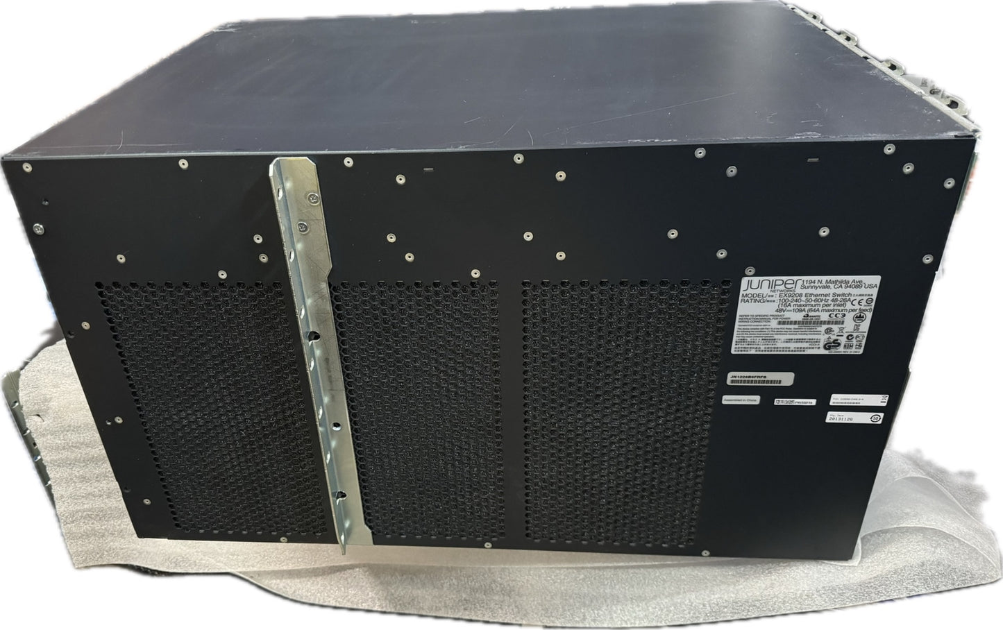 Juniper EX9208-CHAS-S-A EX9208 8-slot Switch Chassis w Fantray FANTRAY-MX480-HC